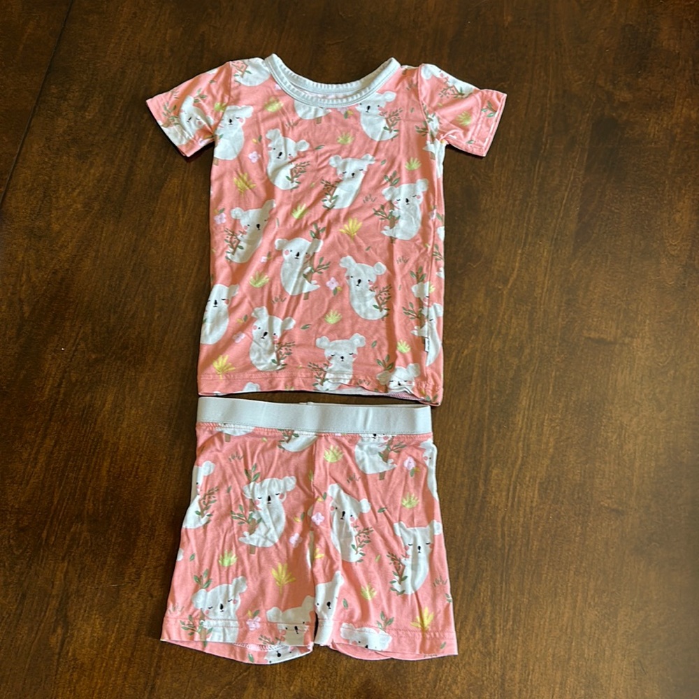 Little Sleepies matching koala short set